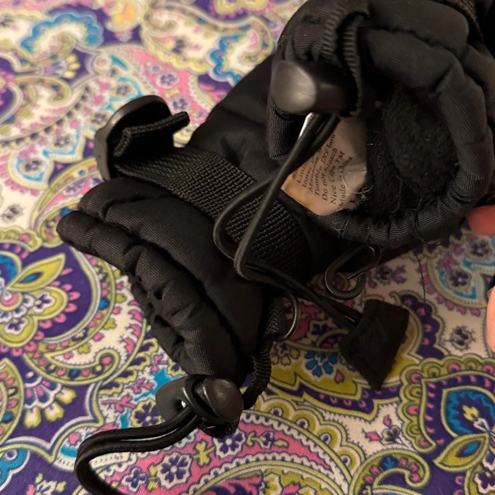 Waterproof Gloves ages 2-4 Black